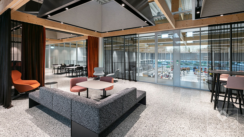 生產(chǎn)工廠辦公裝修效果圖